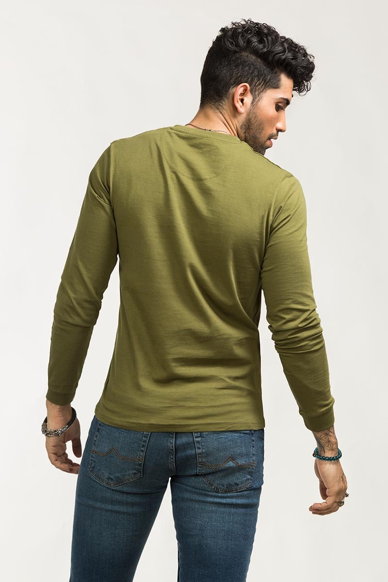 Olive Tee FS-HEN-SIG-D16-01