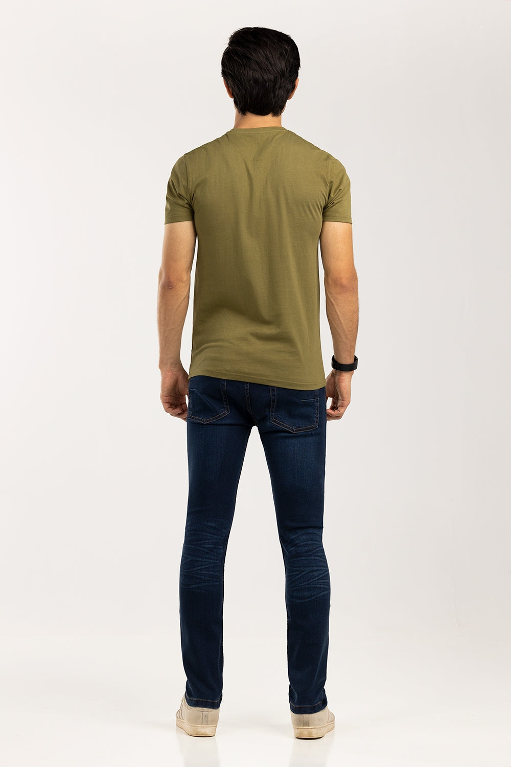 Olive T-Shirt HS-HEN-SIG-D013