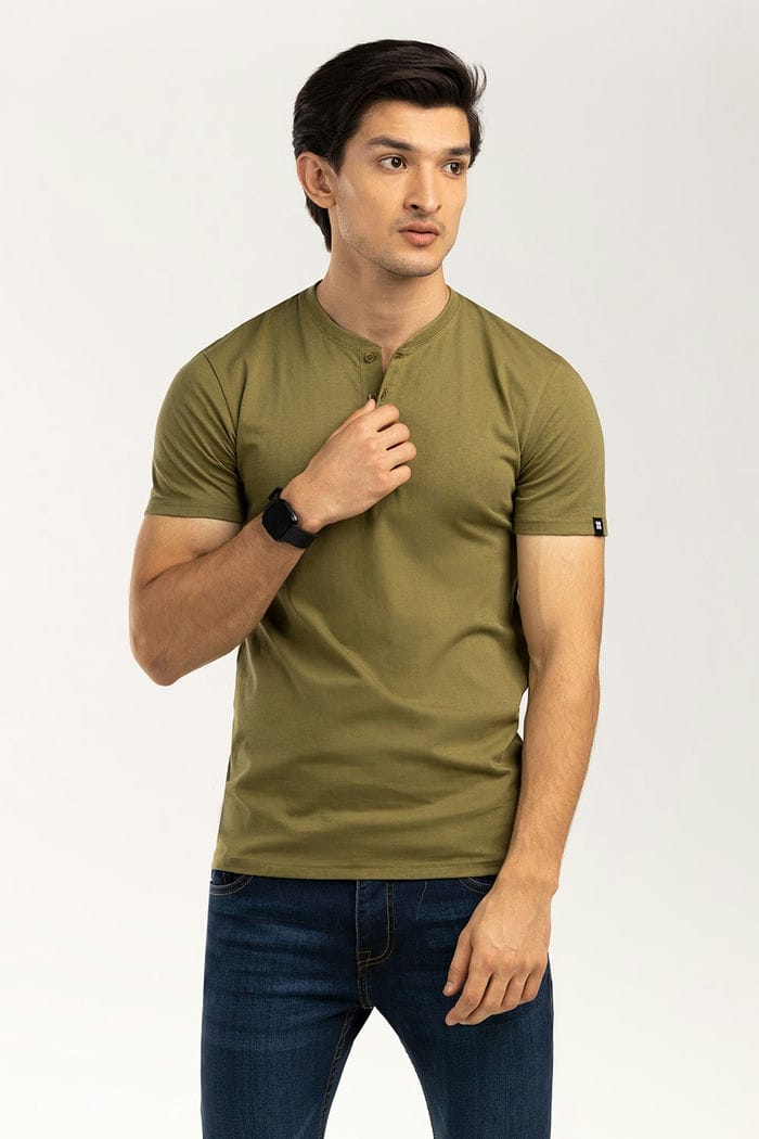 Olive T-Shirt HS-HEN-SIG-D013