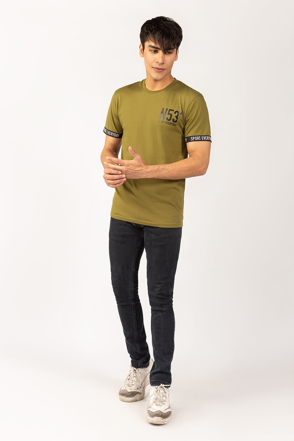 Olive T-shirt JGP-URB-D230