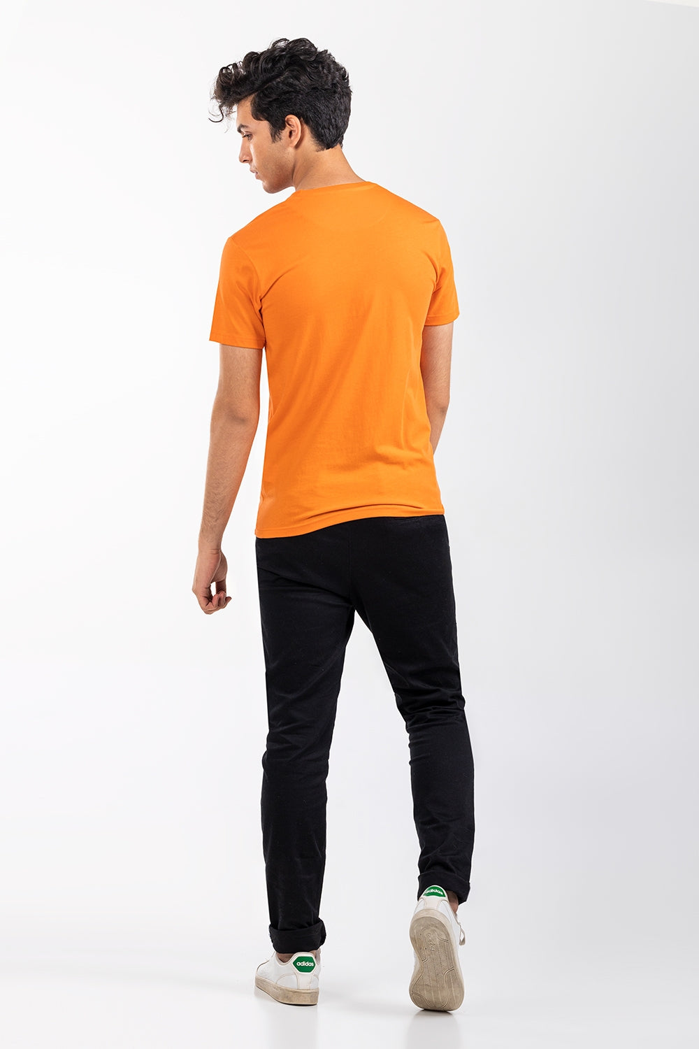 Orange Graphic Tee JGP-URB-D247-01