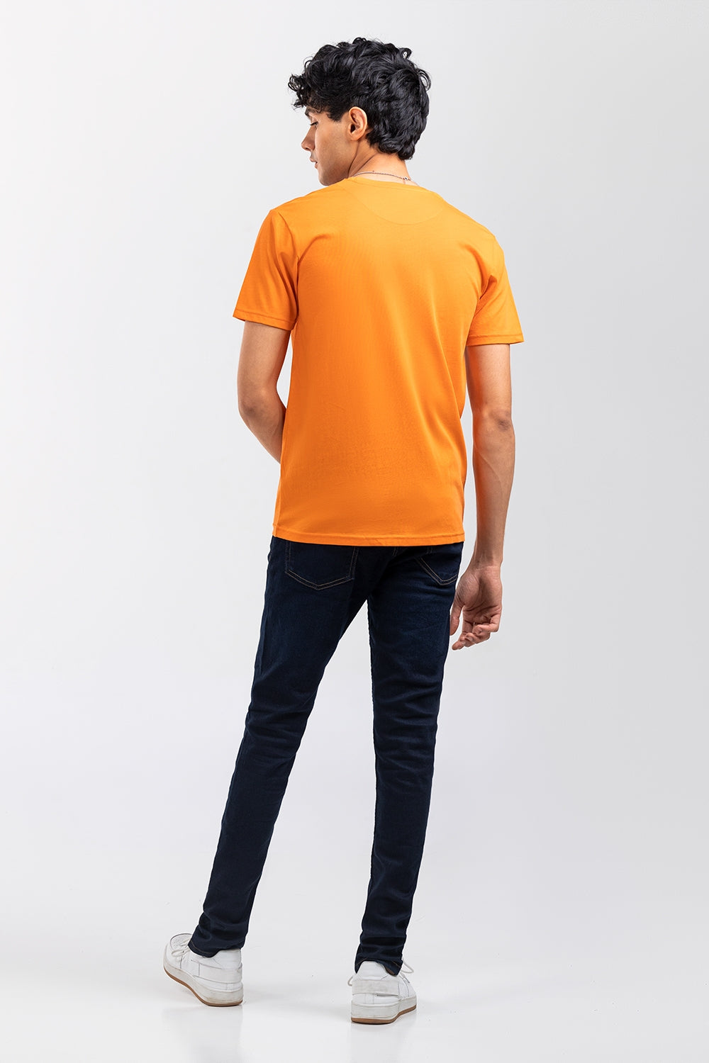 Orange Graphic Tee JGP-URB-D256-01