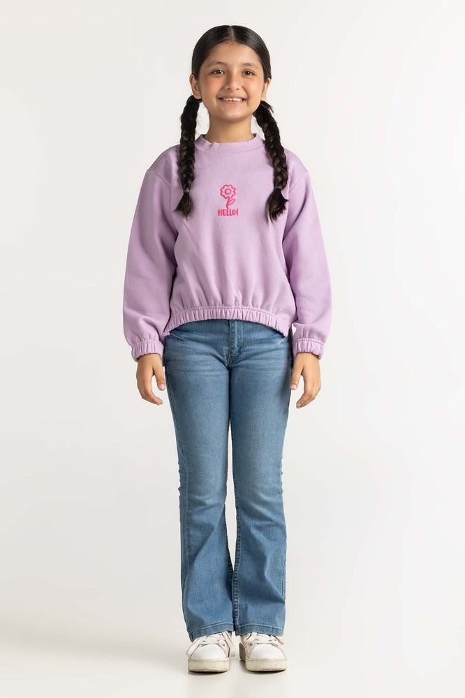 Orchid Printed Sweatshirt 224-412-004