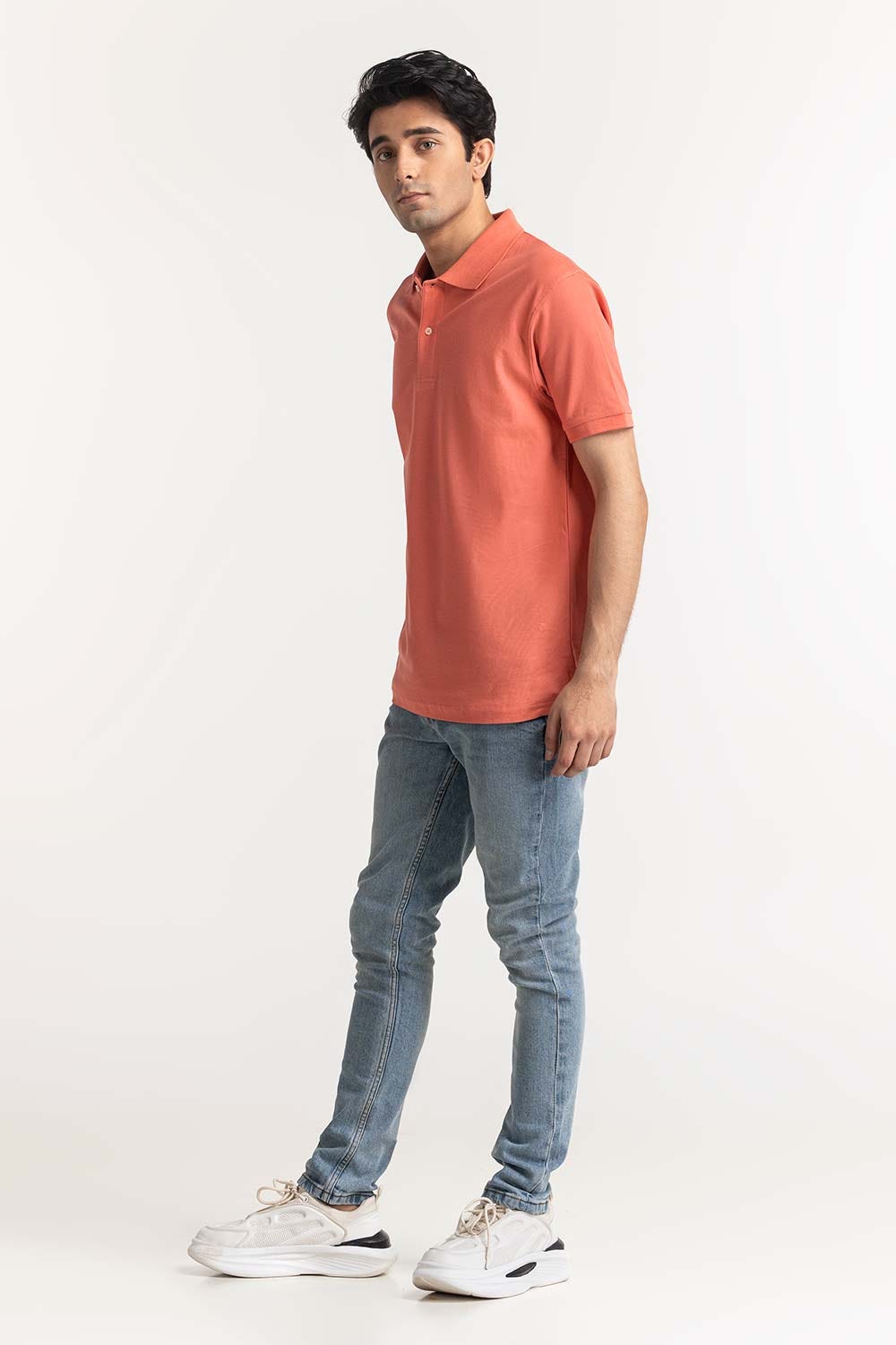 Outrageous Orange Signature Polo PS-SIGPK24-008