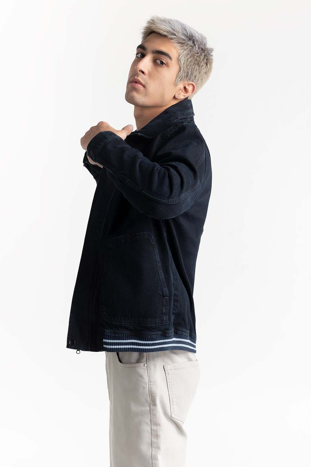 Overdye Denim Jacket 224-110-036