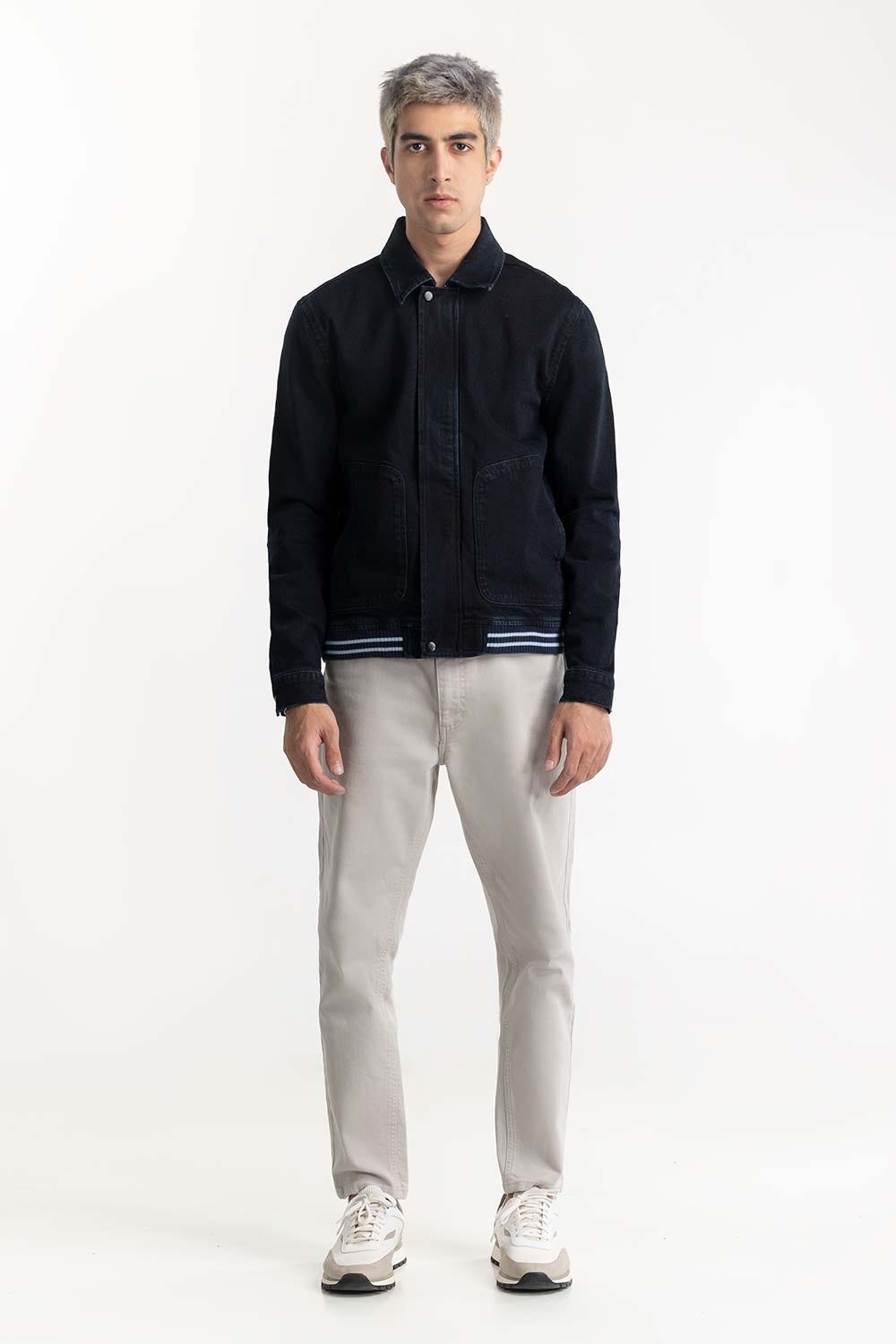 Overdye Denim Jacket 224-110-036