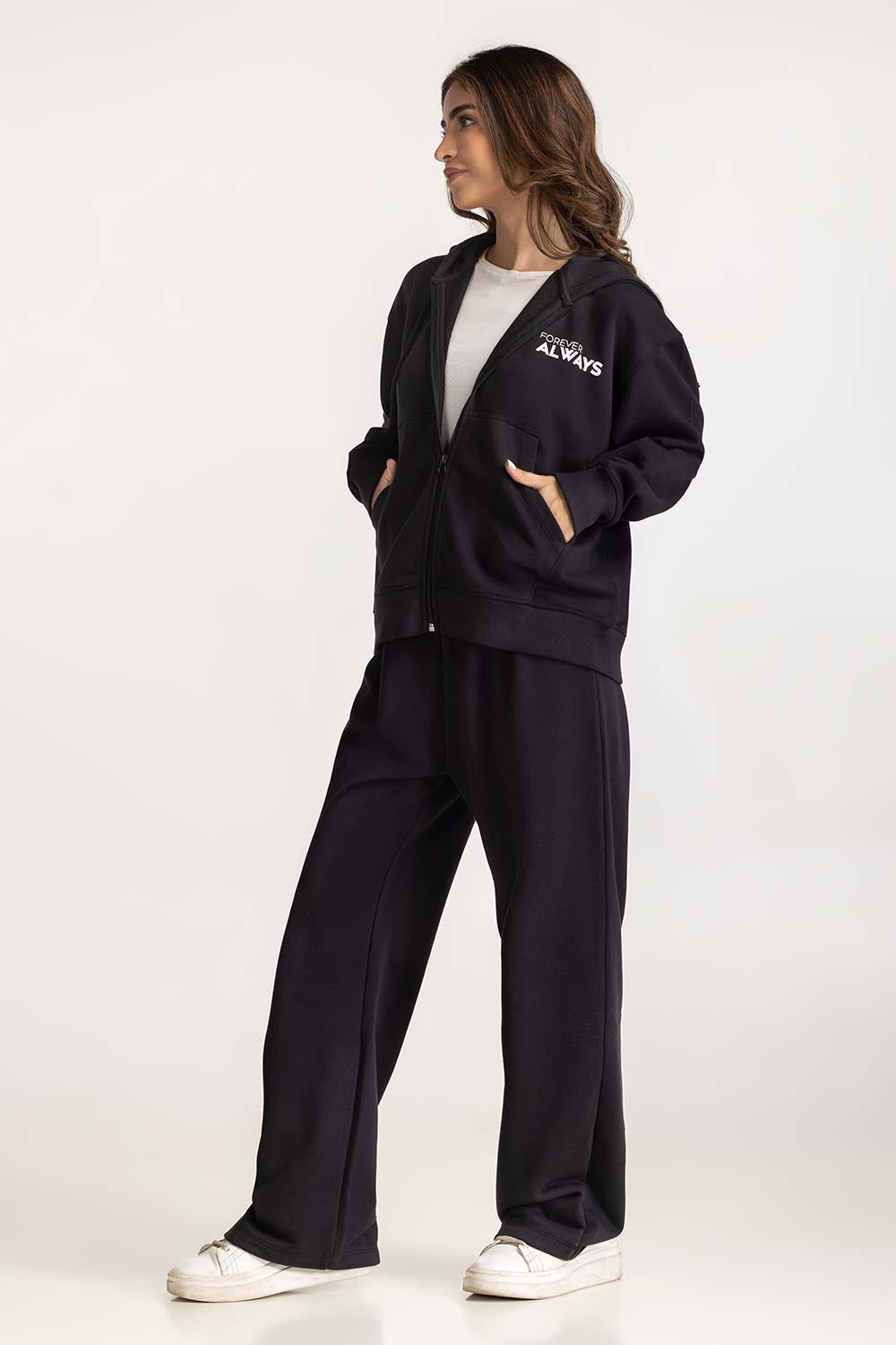 Oversized Zipper Sweatshirt WM-HDZ-WS24-032