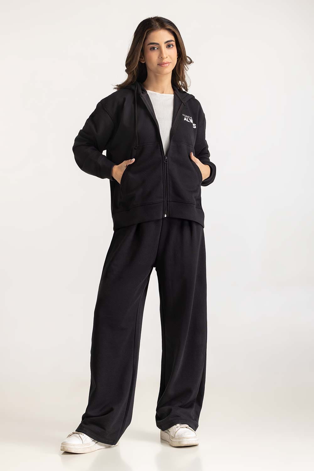 Oversized Zipper Sweatshirt WM-HDZ-WS24-032