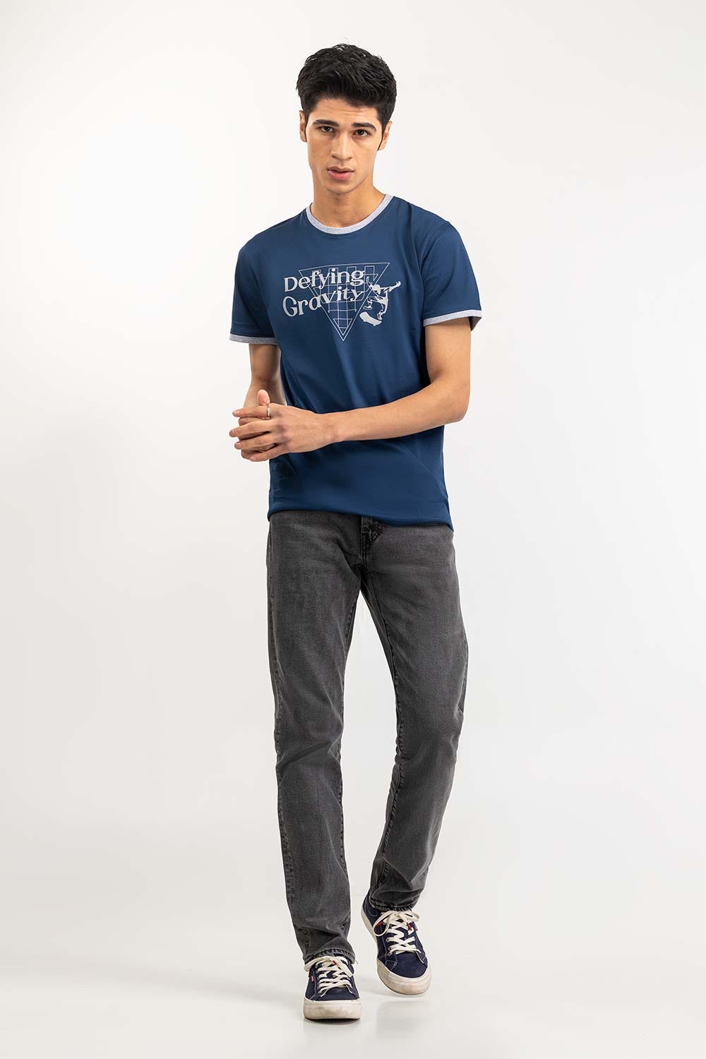 Oxford Blue Fashion T-shirt JGP-D298