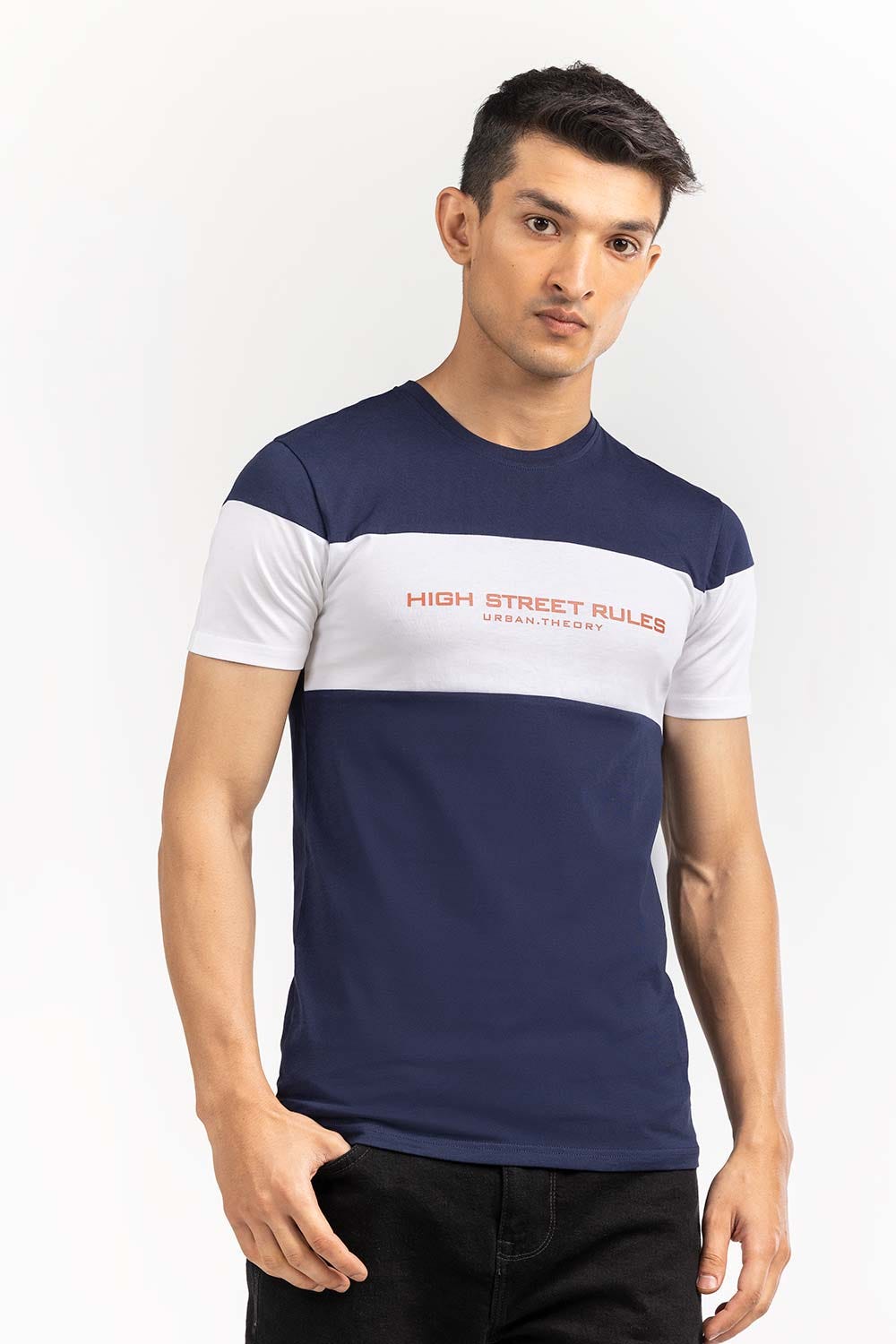 Oxford Blue Fashion T-shirt JGP-D310