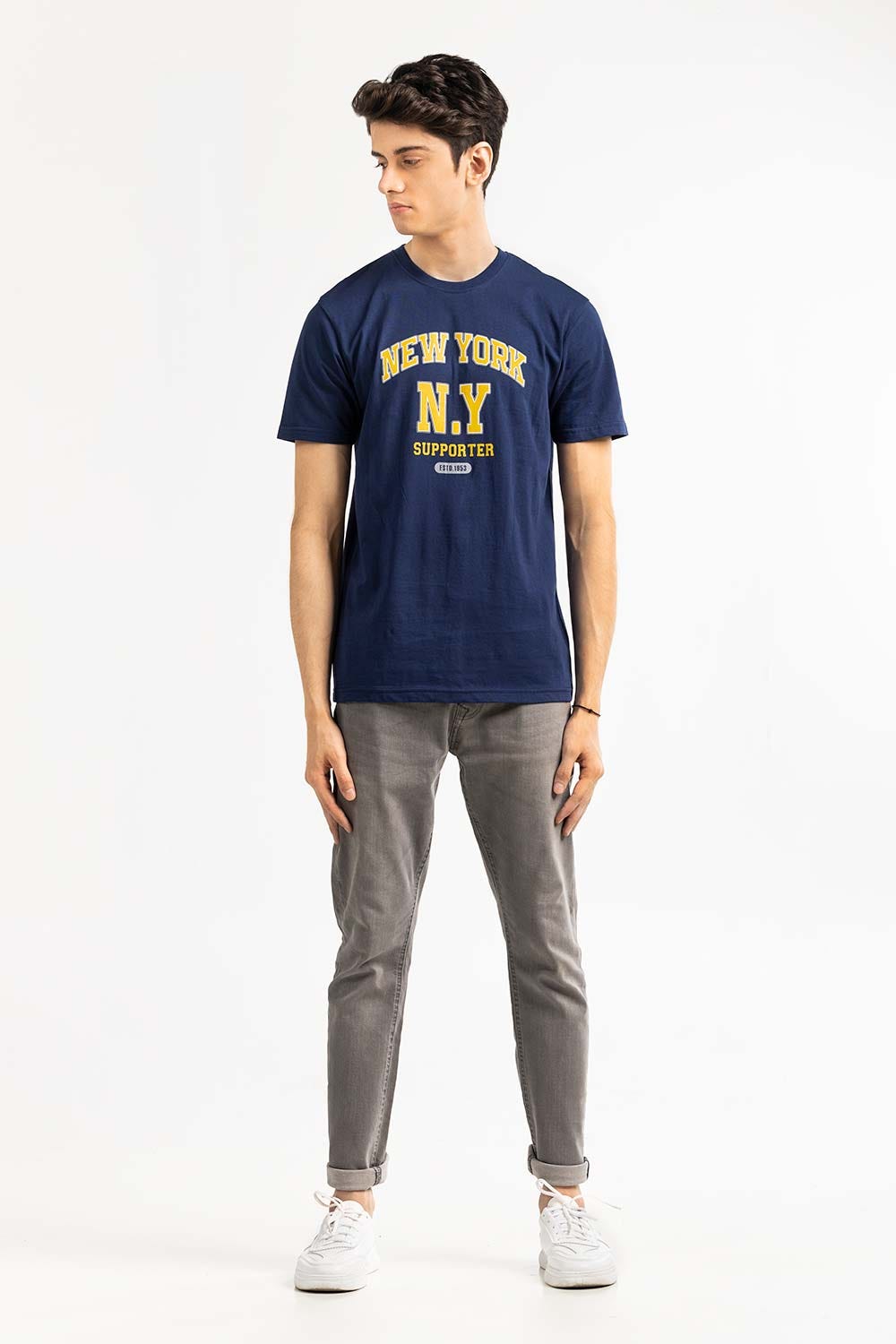 Oxford Blue Fashion T-shirt JGP-D318