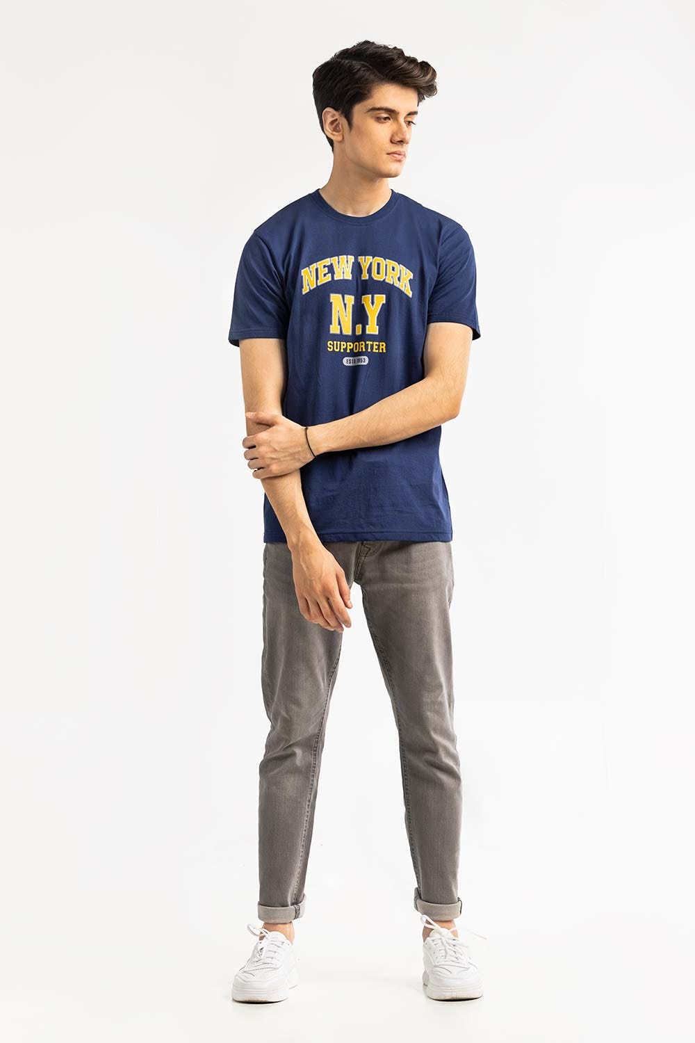 Oxford Blue Fashion T-shirt JGP-D318