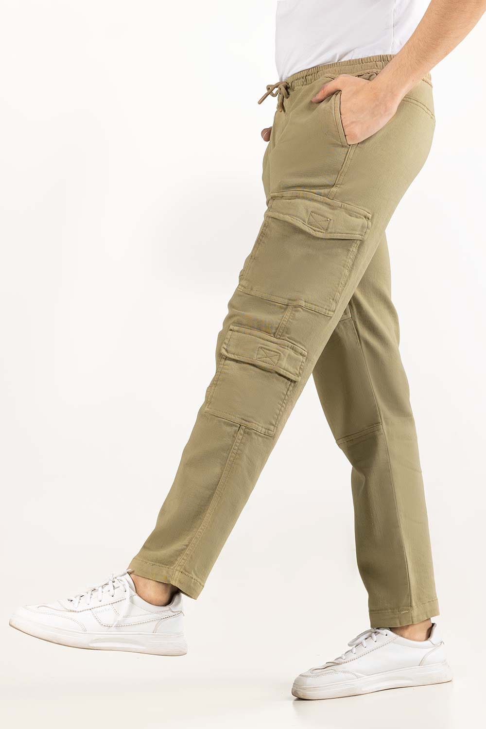 Oyster Grey Basic Casual Trouser MN-TRC-SS23-003 B