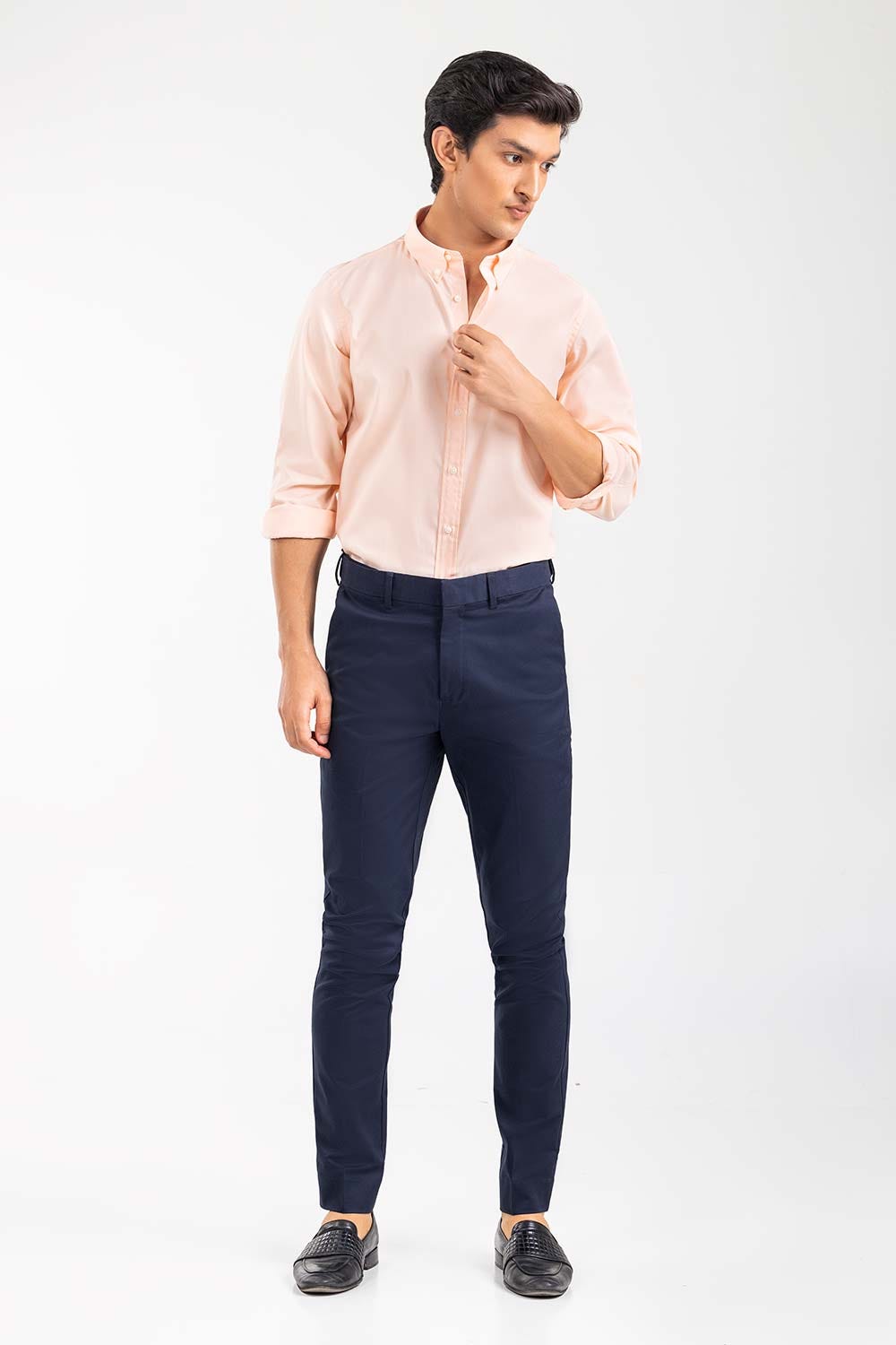 Peach Smart Casual Shirt CM-YD-2907 SC