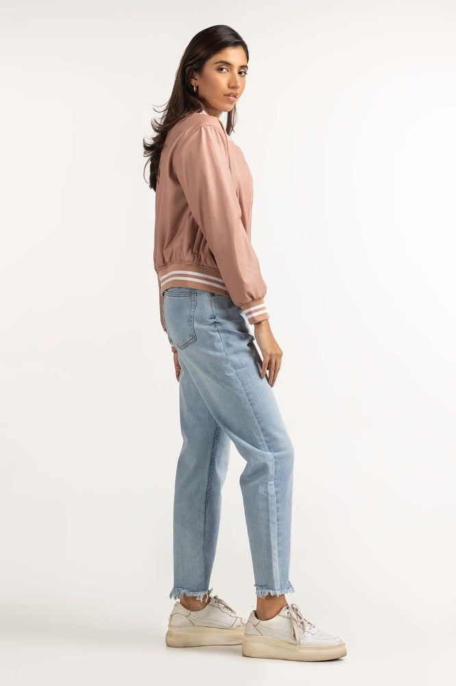 Pink Basic Jacket WM-JKT-WS23-059