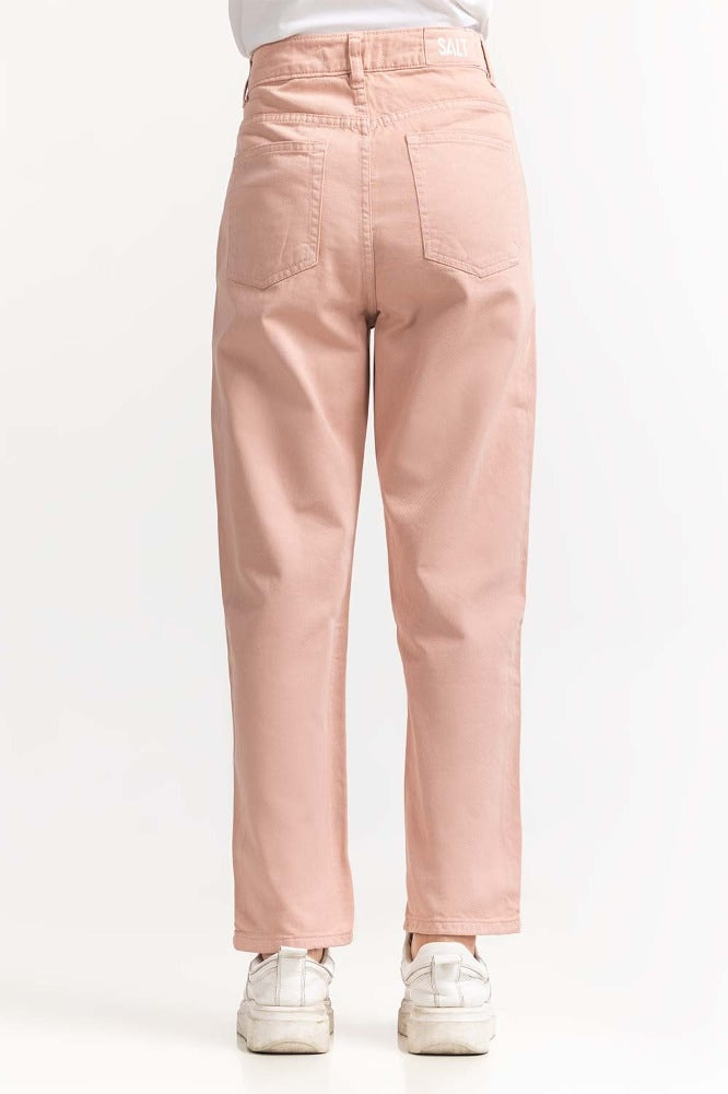 Pink Basic Non Denim Jeans WM-NDJ-SS24-001