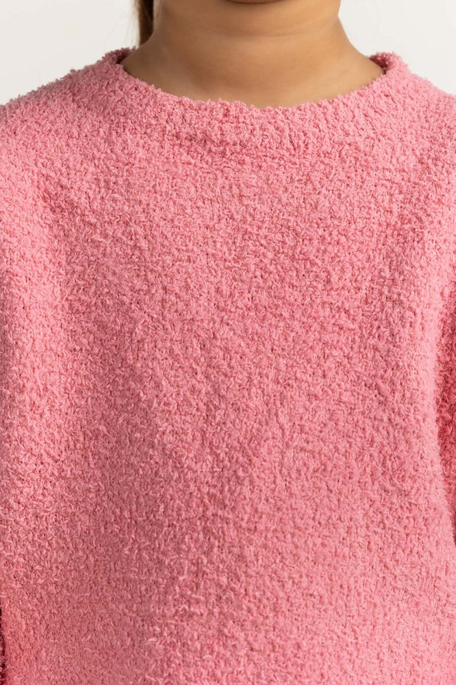 Pink Basic Sweater TG-SWT-WS23-008