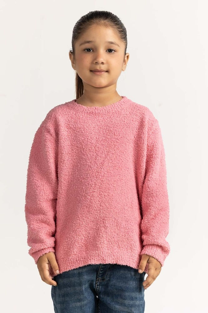 Pink Basic Sweater TG-SWT-WS23-008