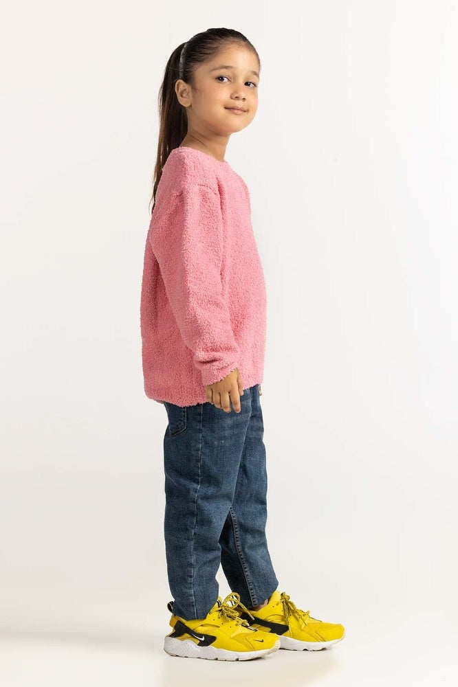 Pink Basic Sweater TG-SWT-WS23-008