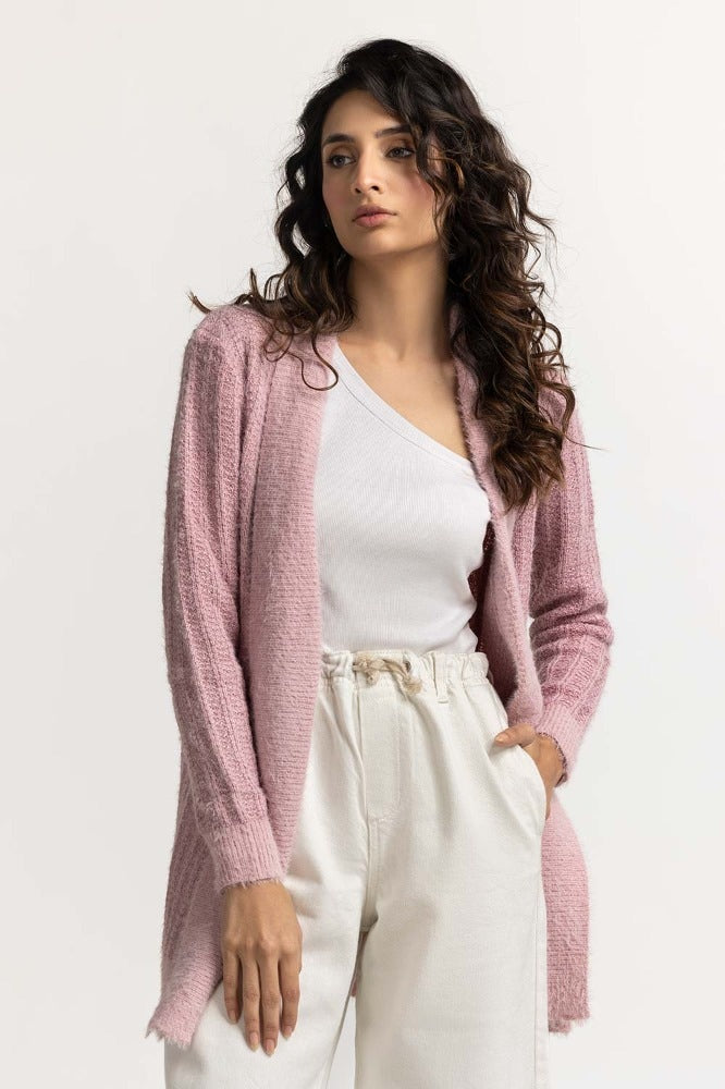 Pink Basic Sweater WM-SWT-WS23-071