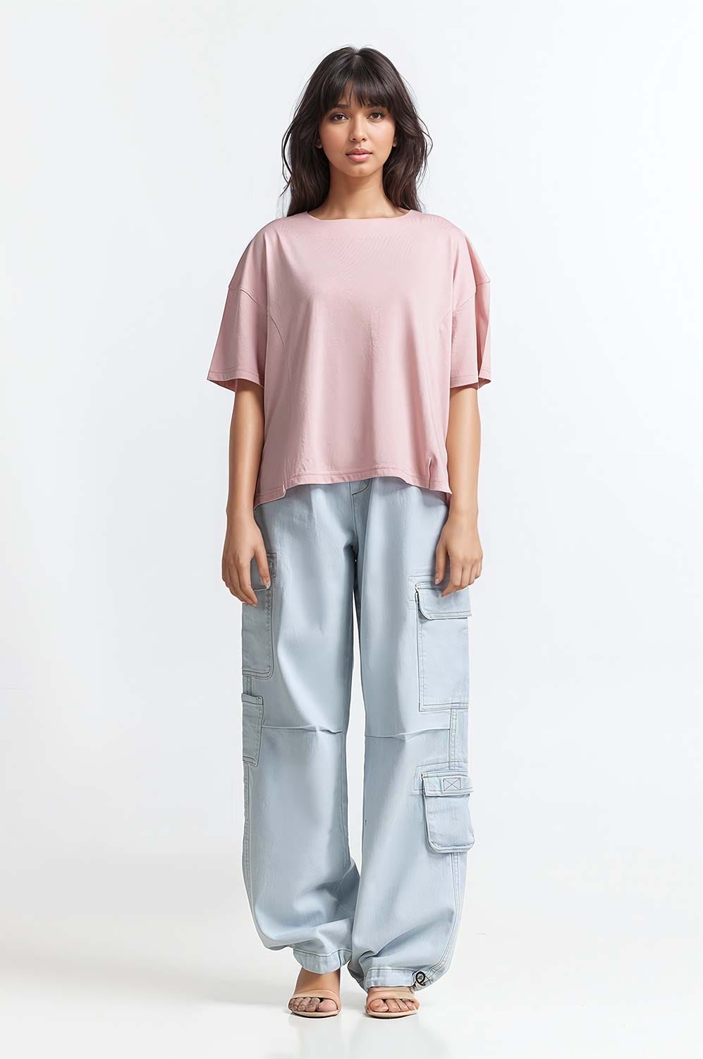 Pink Basic Top WM-KTP-SS24-011