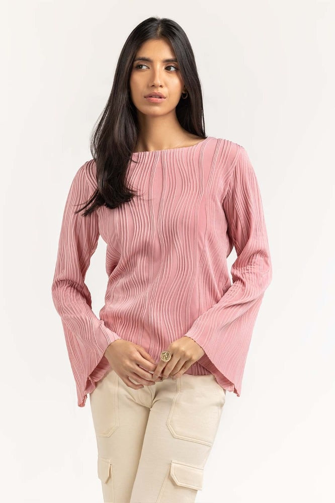 Pink Basic Top WM-KTP23-107