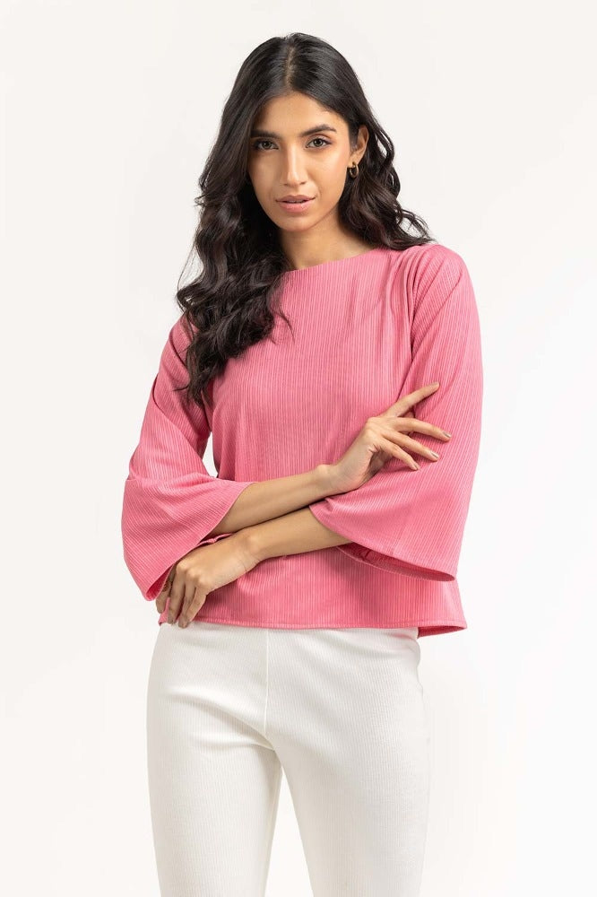 Pink Basic Top WM-KTP23-109
