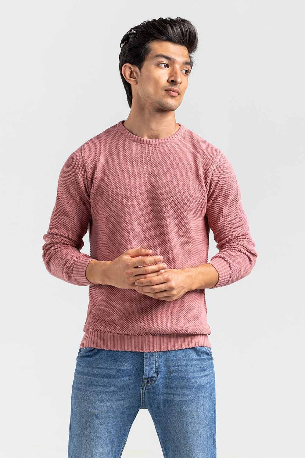 Pink Fashion Sweater FS-SWT-FD-351-02