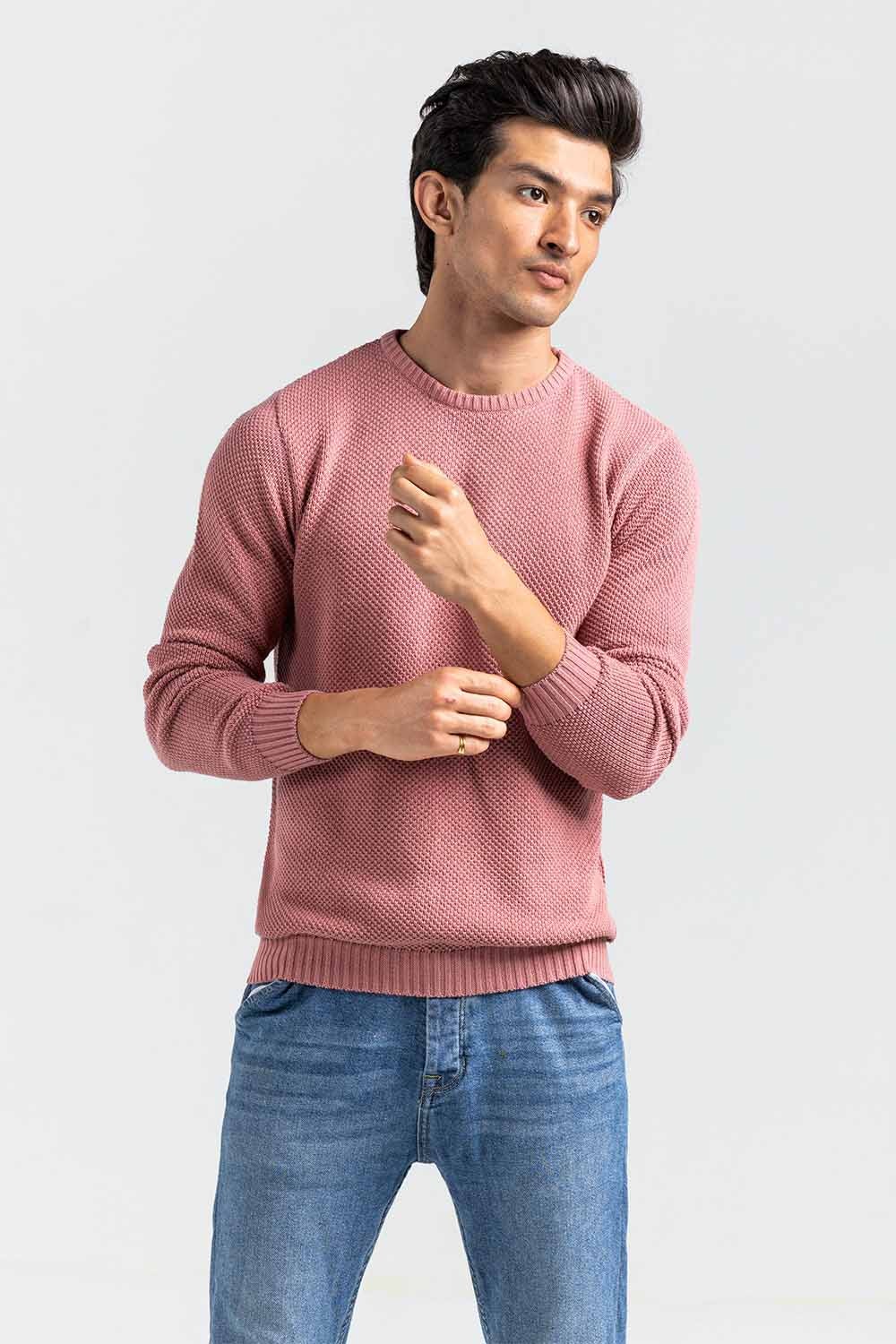 Pink Fashion Sweater FS-SWT-FD-351-02