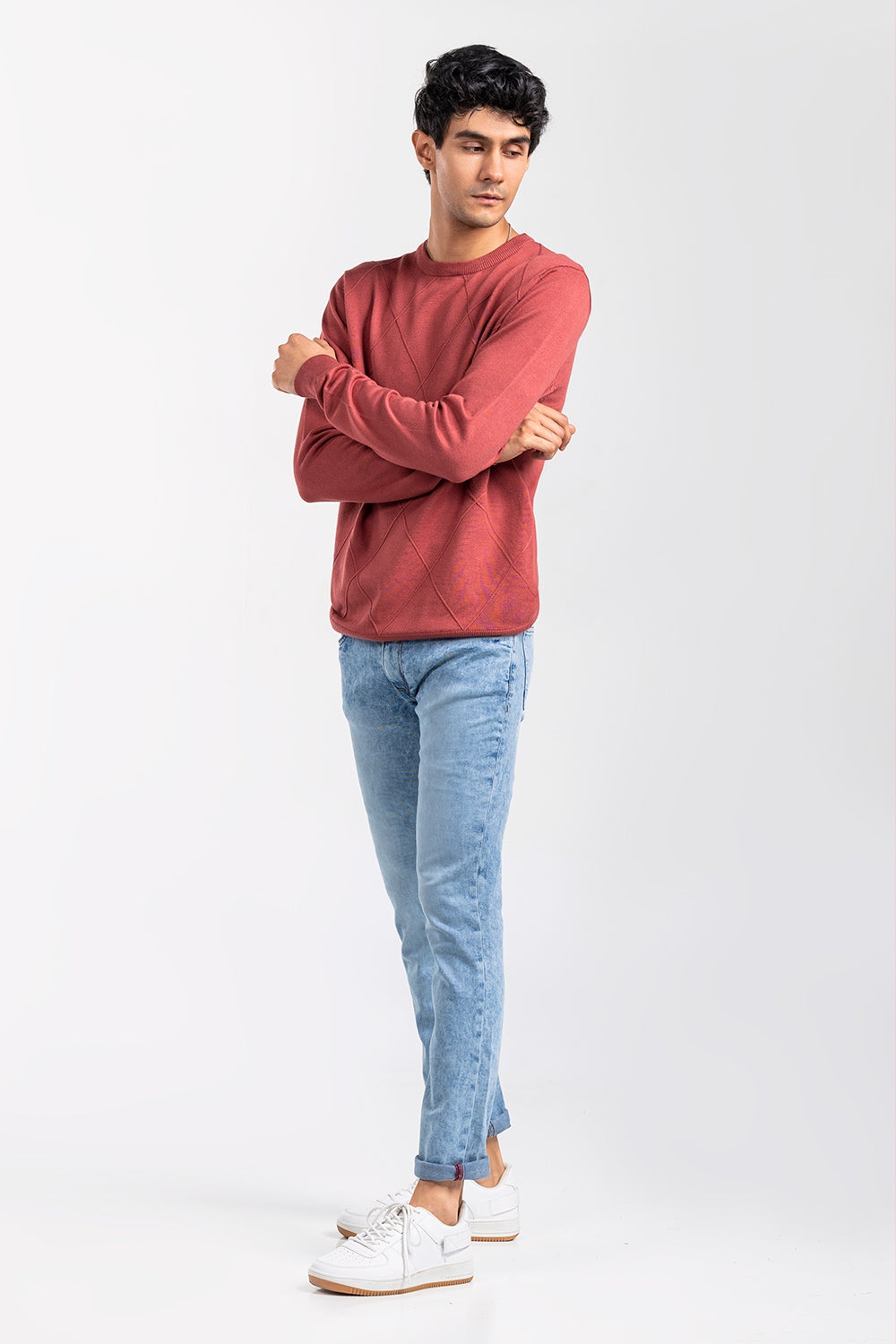 Pink Fashion Sweater FS-SWT-VPN-FD-435-02