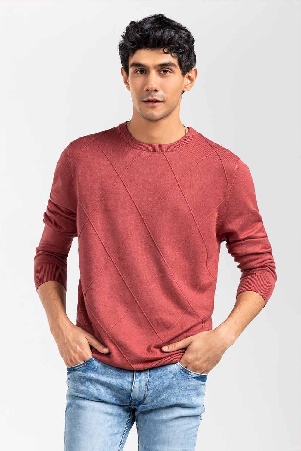 Pink Fashion Sweater FS-SWT-VPN-FD-435-02