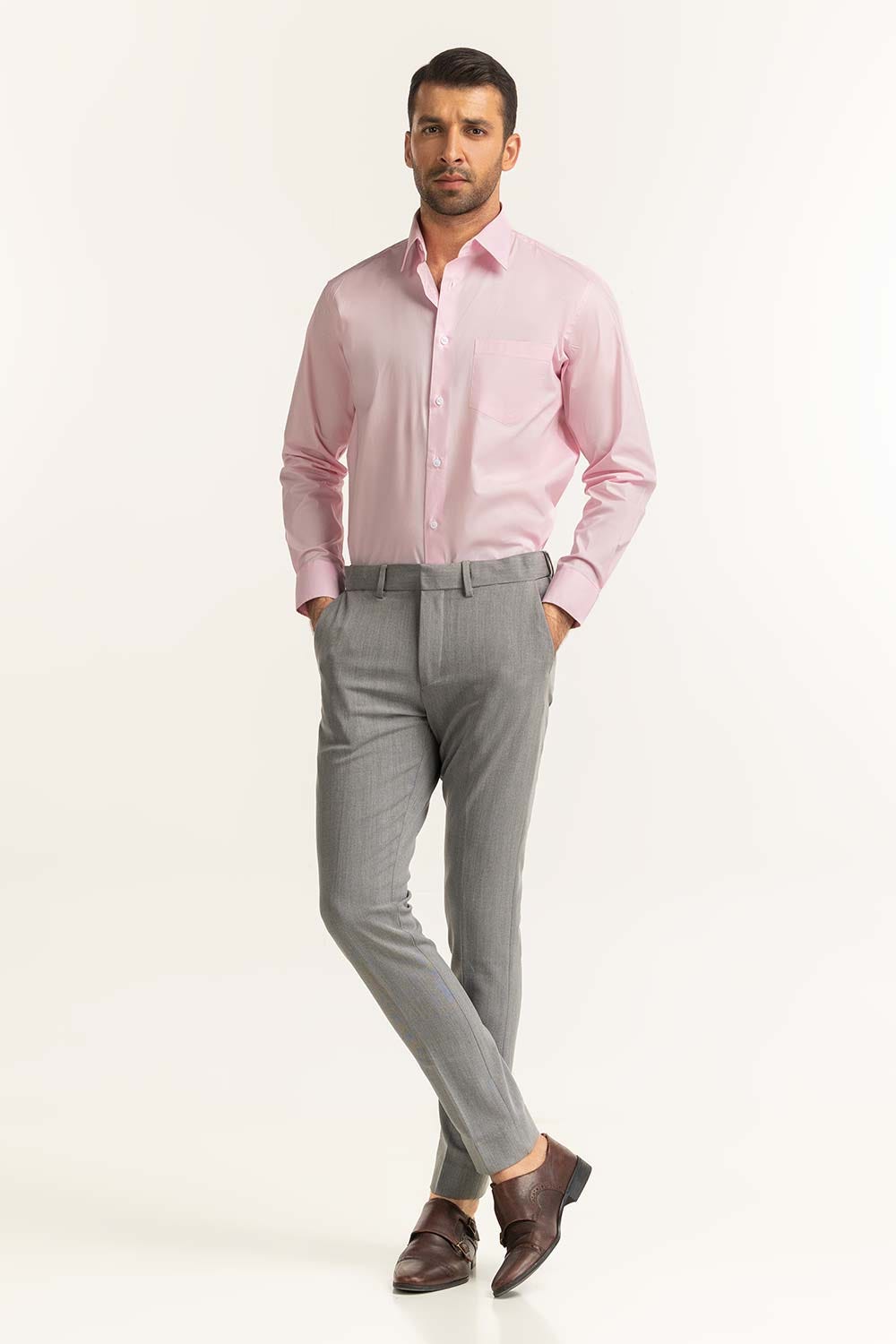 Pink Formal Shirt MN-FS-PD24-013