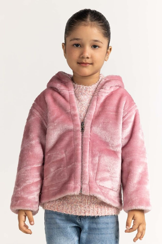 Pink Fur Jacket TG-JKT-WS23-008