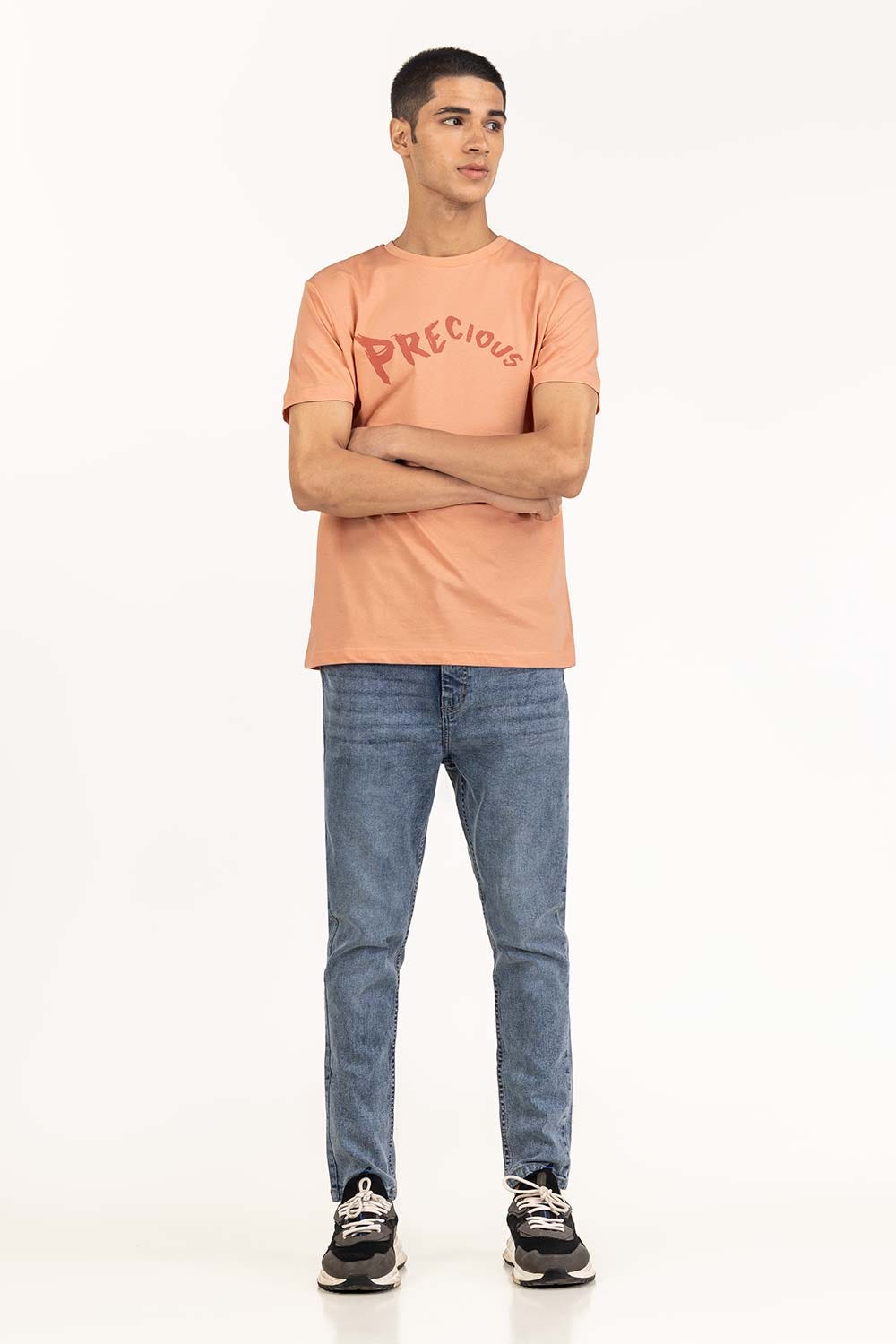 Pink Graphic Tee TS-CNSJ23-099