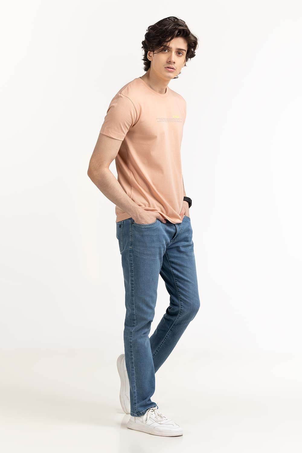 Pink Graphic Tee TS-CNSJ23-148