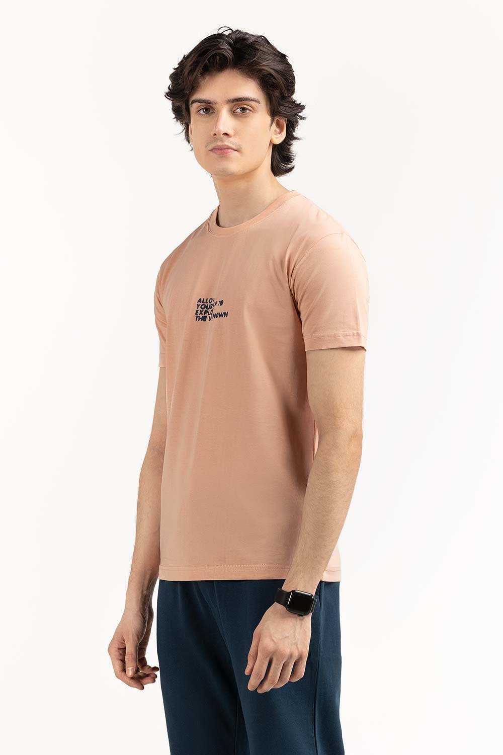 Pink Graphic Tee TS-CNSJ23-154