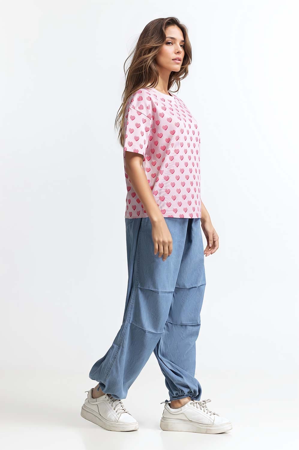 Pink Printed Top WM-KTP-SS24-023