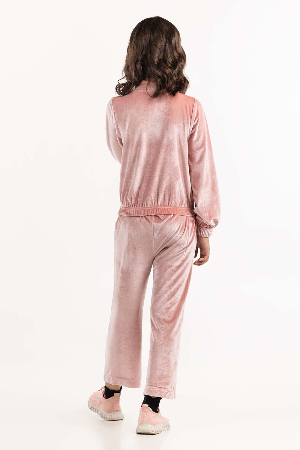 Girls Pink Trouser 224-413-041 B