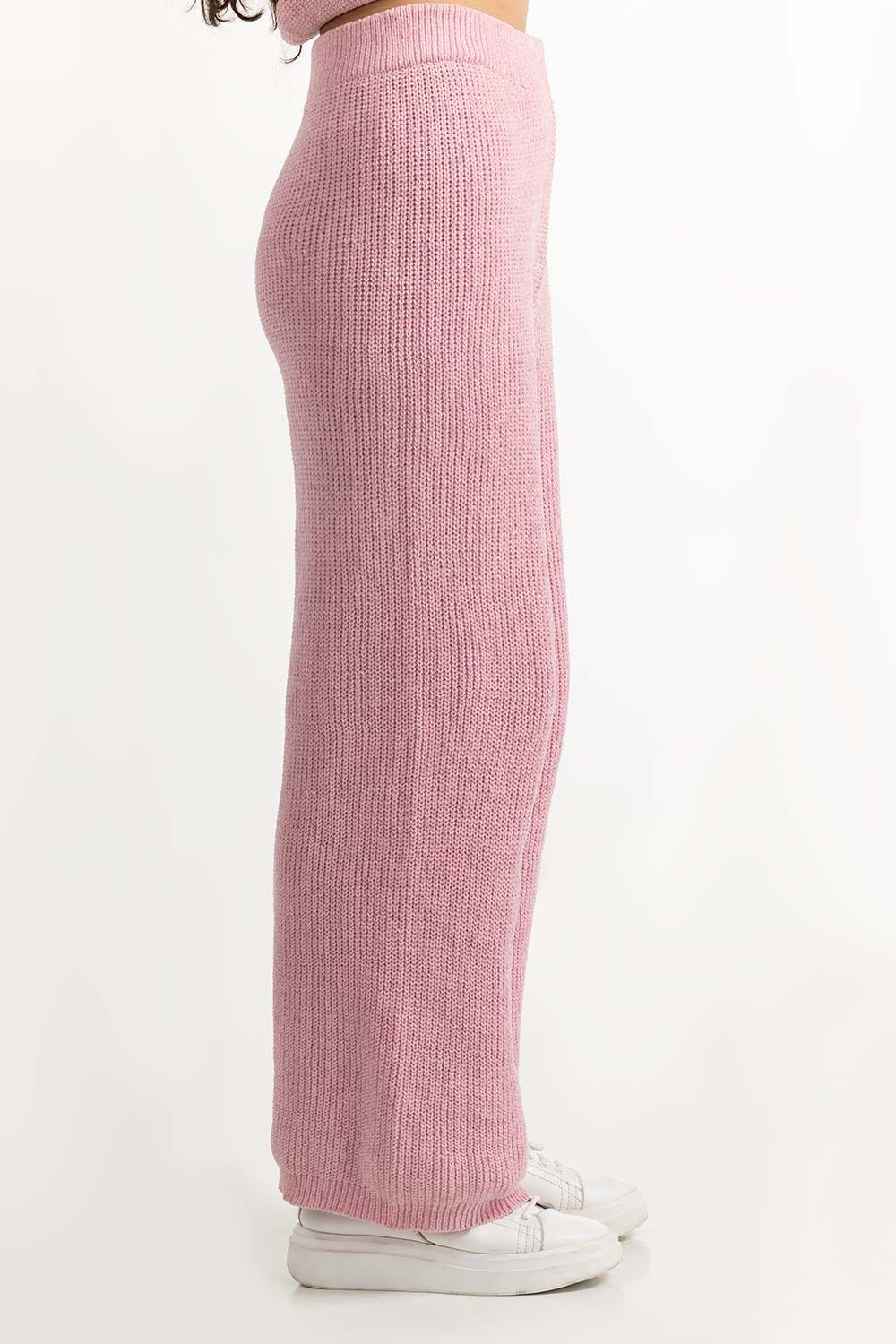 Pink Knit Trouser 224-216-302