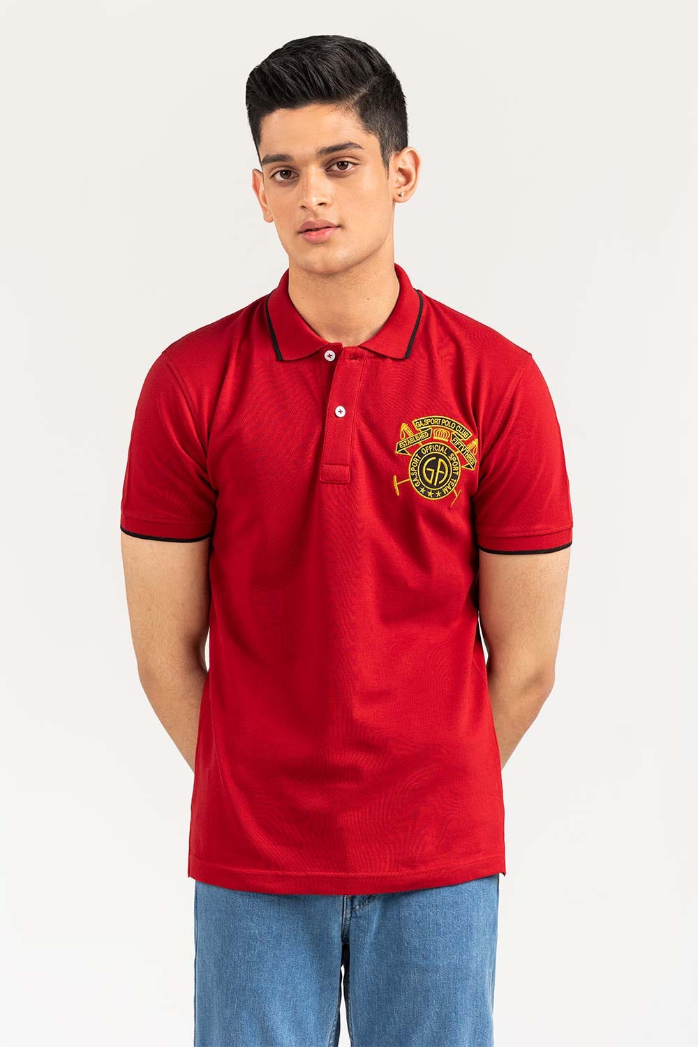 Red Sport Polo PKP-SP-124