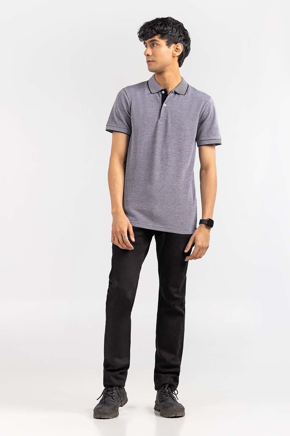 Black Sports Polo PKP-SP-132