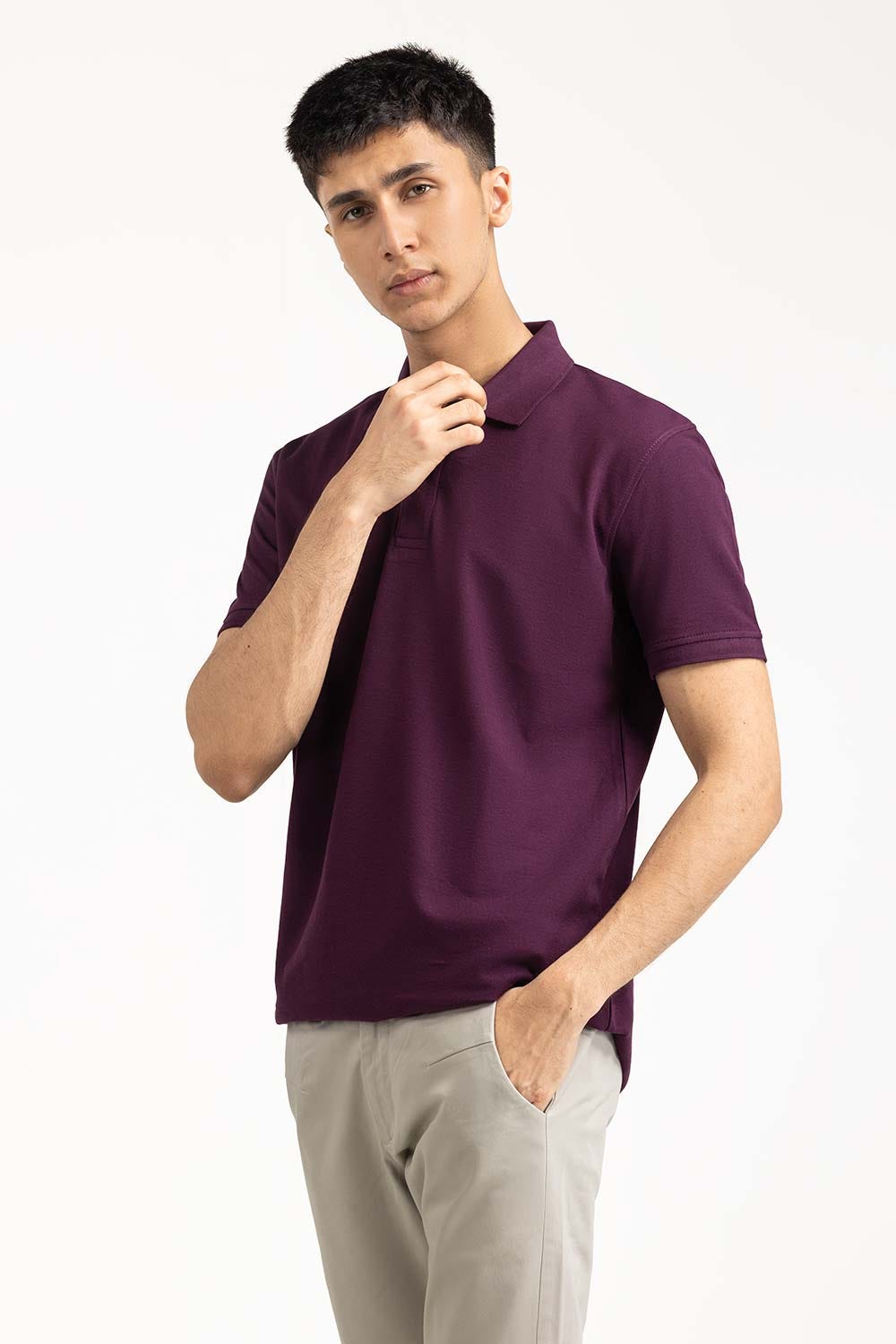 Plum Basic Polo PS-SIGPK23-225