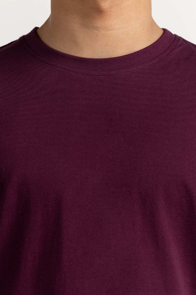 Plum Basic Tee MN-TS-BS-WS23-514