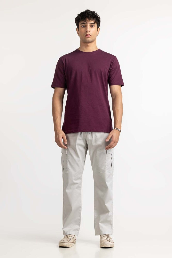 Plum Basic Tee MN-TS-BS-WS23-514