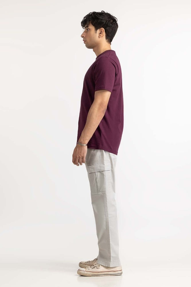Plum Basic Tee MN-TS-BS-WS23-514