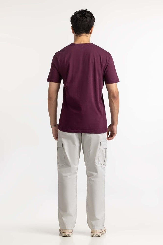 Plum Basic Tee MN-TS-BS-WS23-514