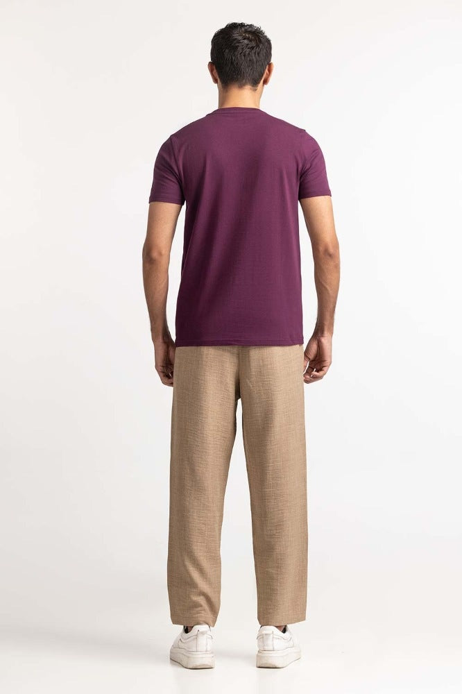 Plum Basic Tee TS-CNSJ24-026