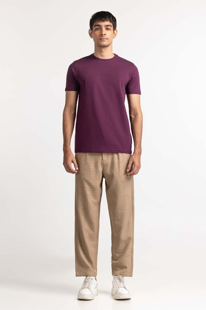 Plum Basic Tee TS-CNSJ24-026