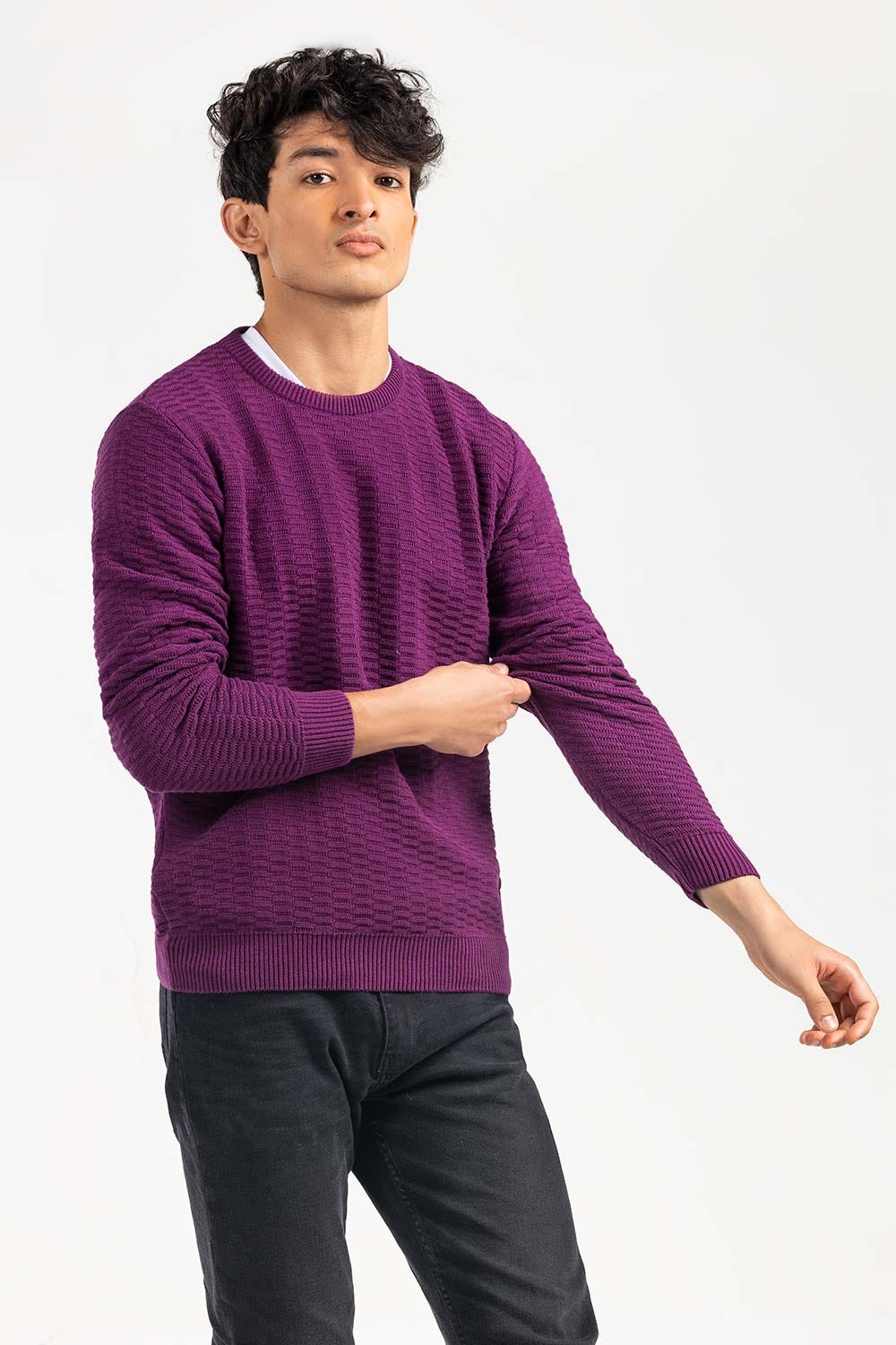 Plum Fashion Sweater FS-SWT-FD-386-02