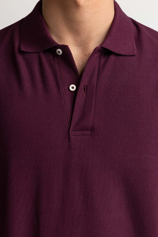 Plum Signature Polo PS-SIGPK24-018